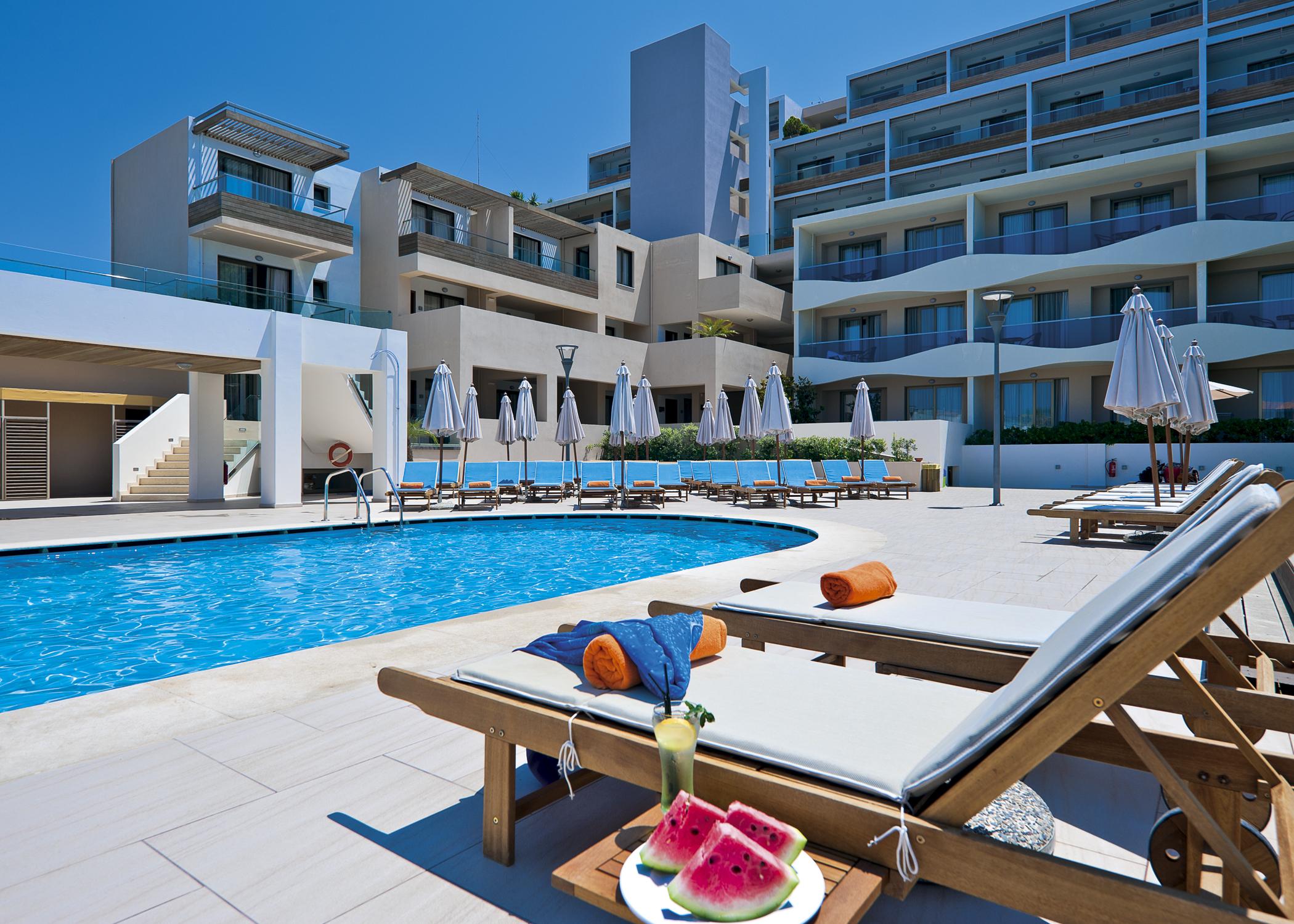 Iolida Beach Agia Marina Exterior foto